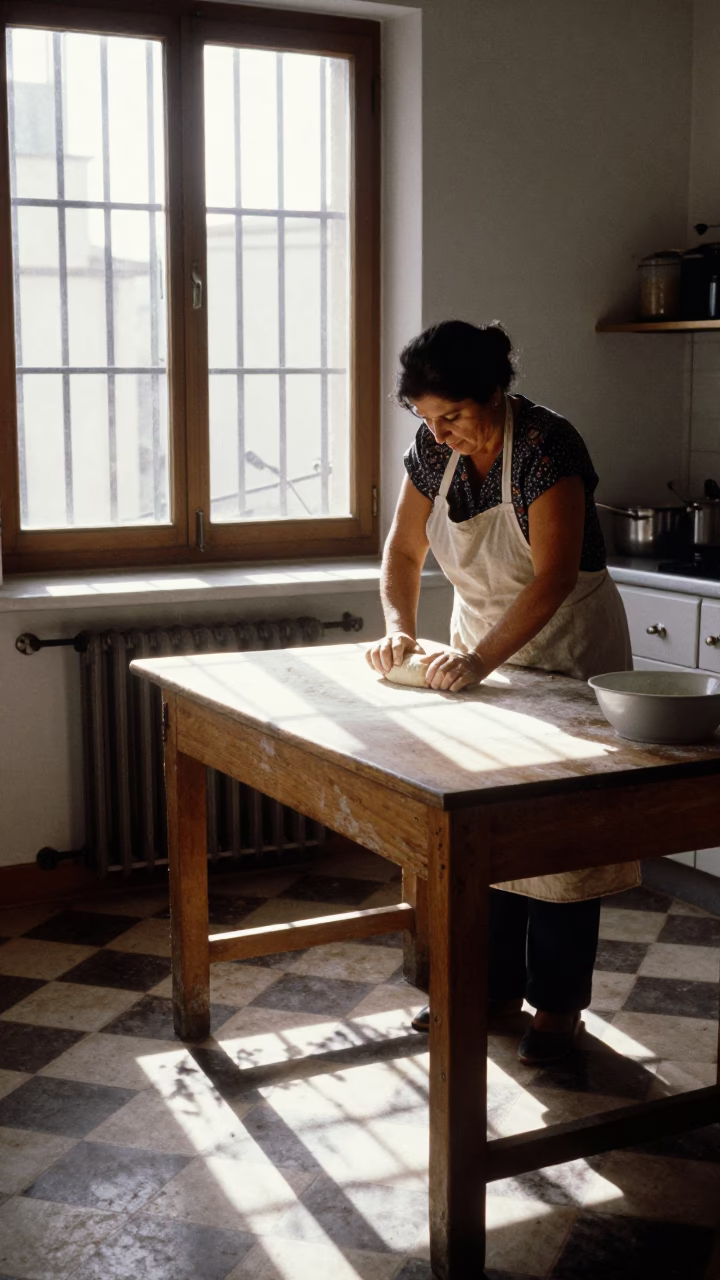 Kneading Dough in Madrid in in Madrid, Spain