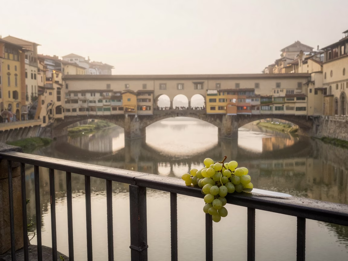 Knife at Dawn Light in Florence in in Florence, Italy