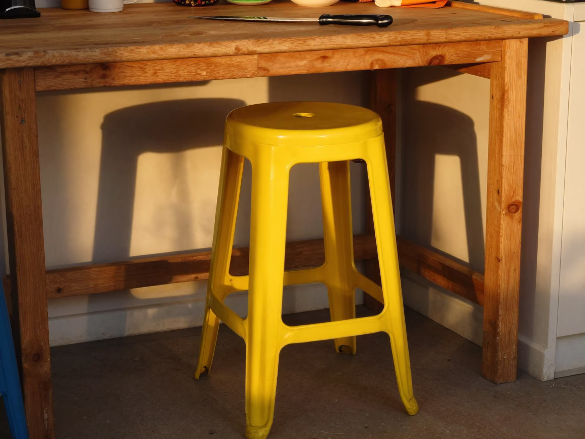 Knife in London at Golden Hour in in London, United Kingdom