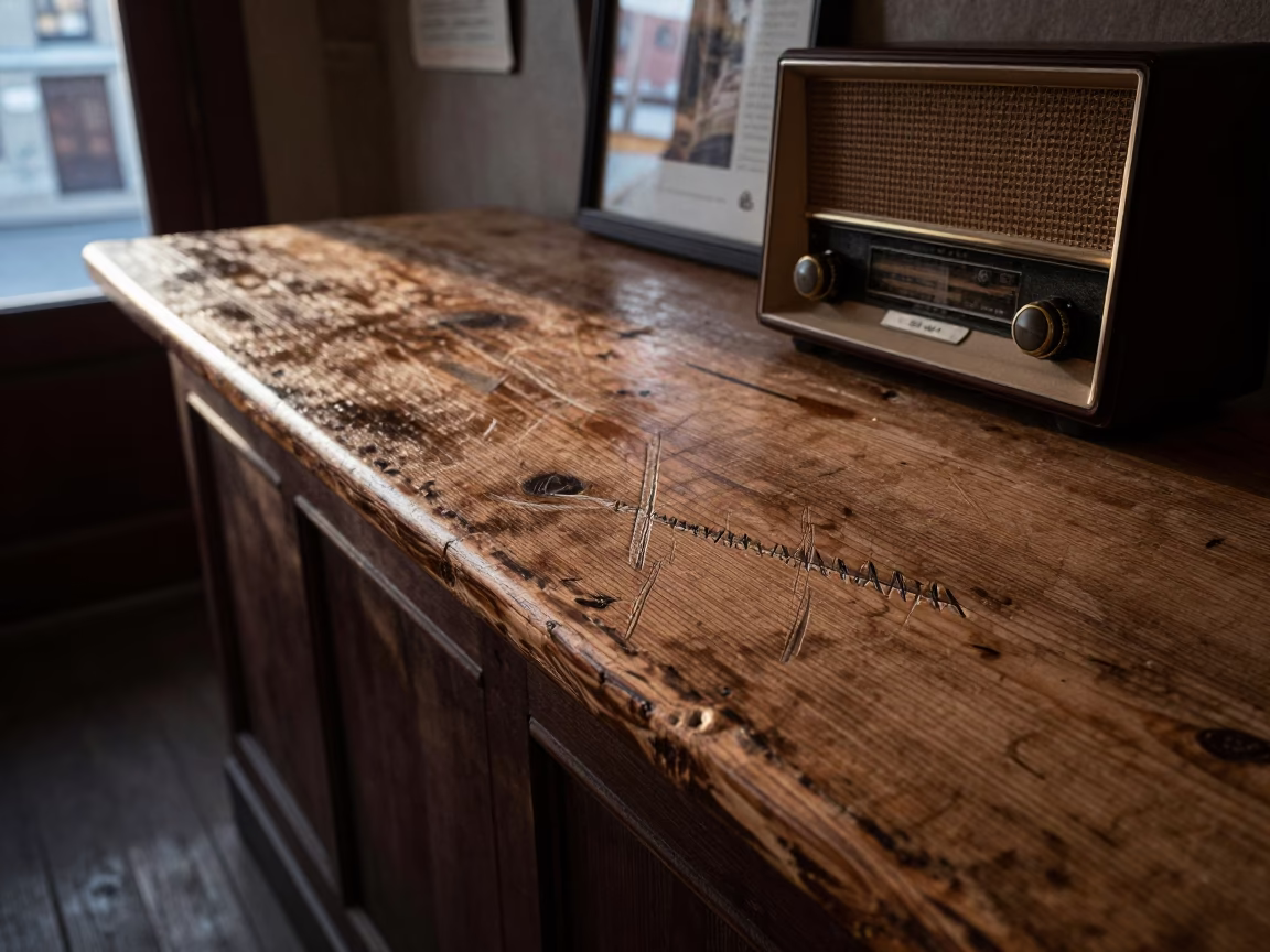 Knife Marks just after sunrise in Quebec City in in Quebec City, Quebec, Canada