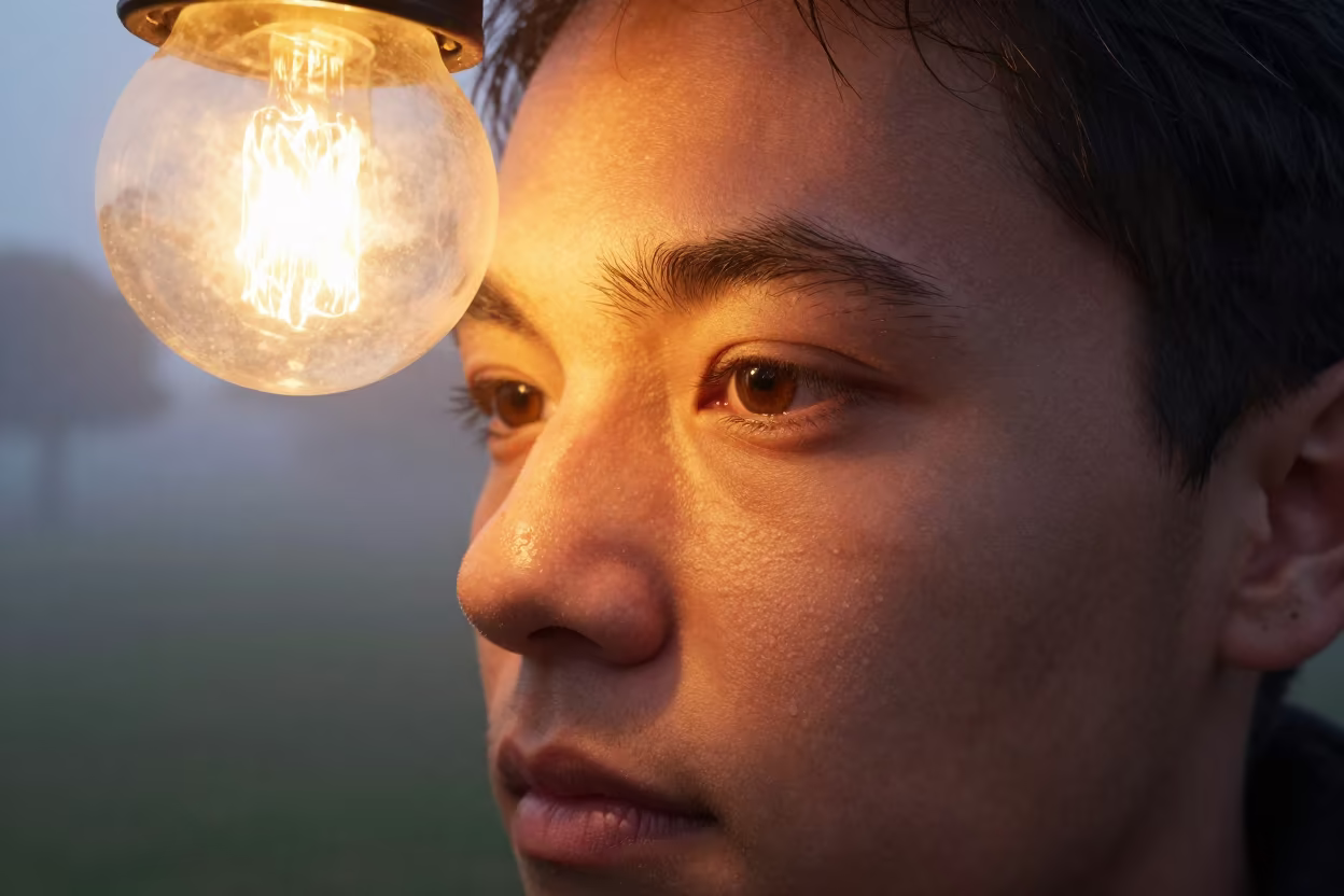 Knysna Portrait Lantern Light Golden Hour in in Knysna
