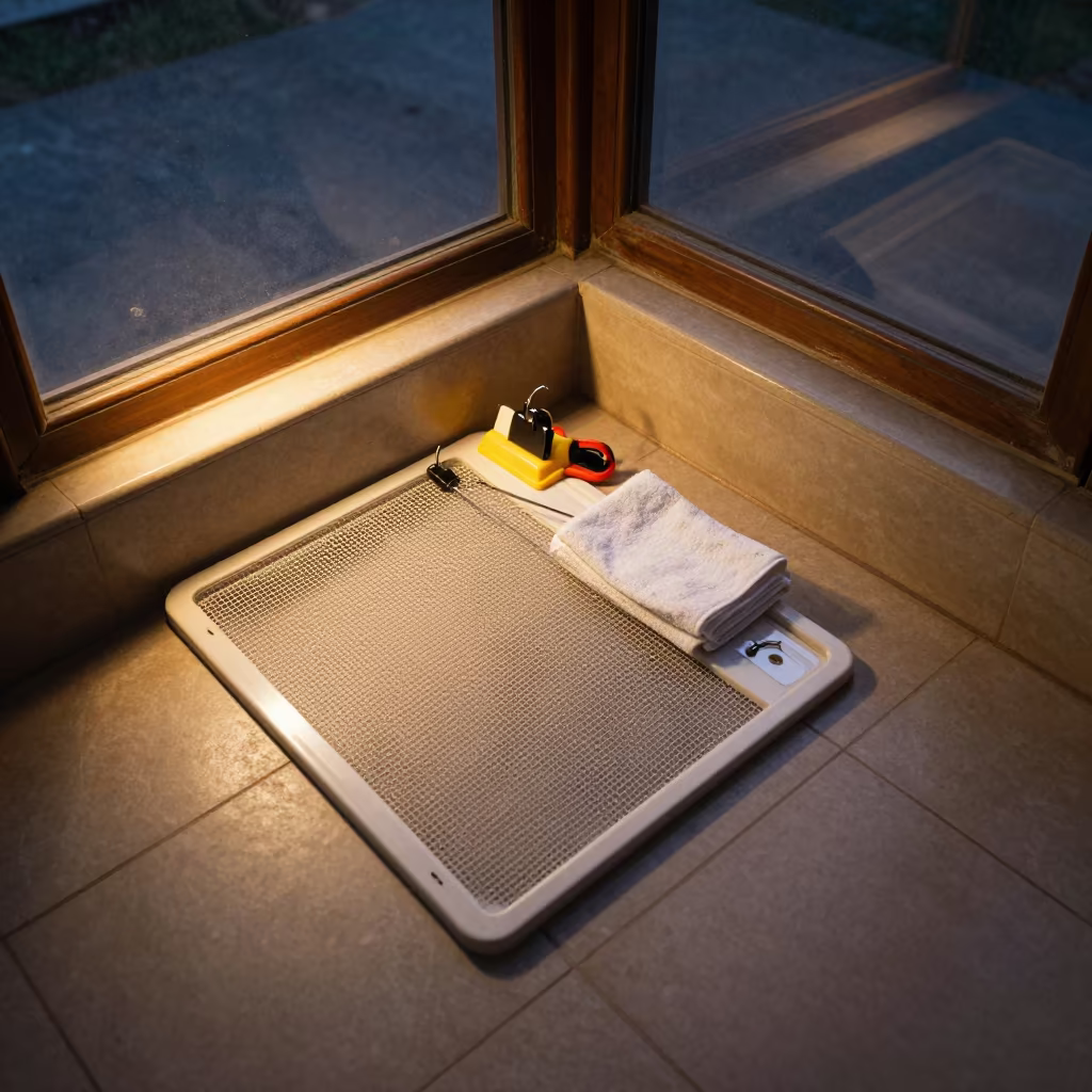 Koi Oxygen Clip Tray at Dog Wash Station in at a self-serve dog wash station in Bhiwandi