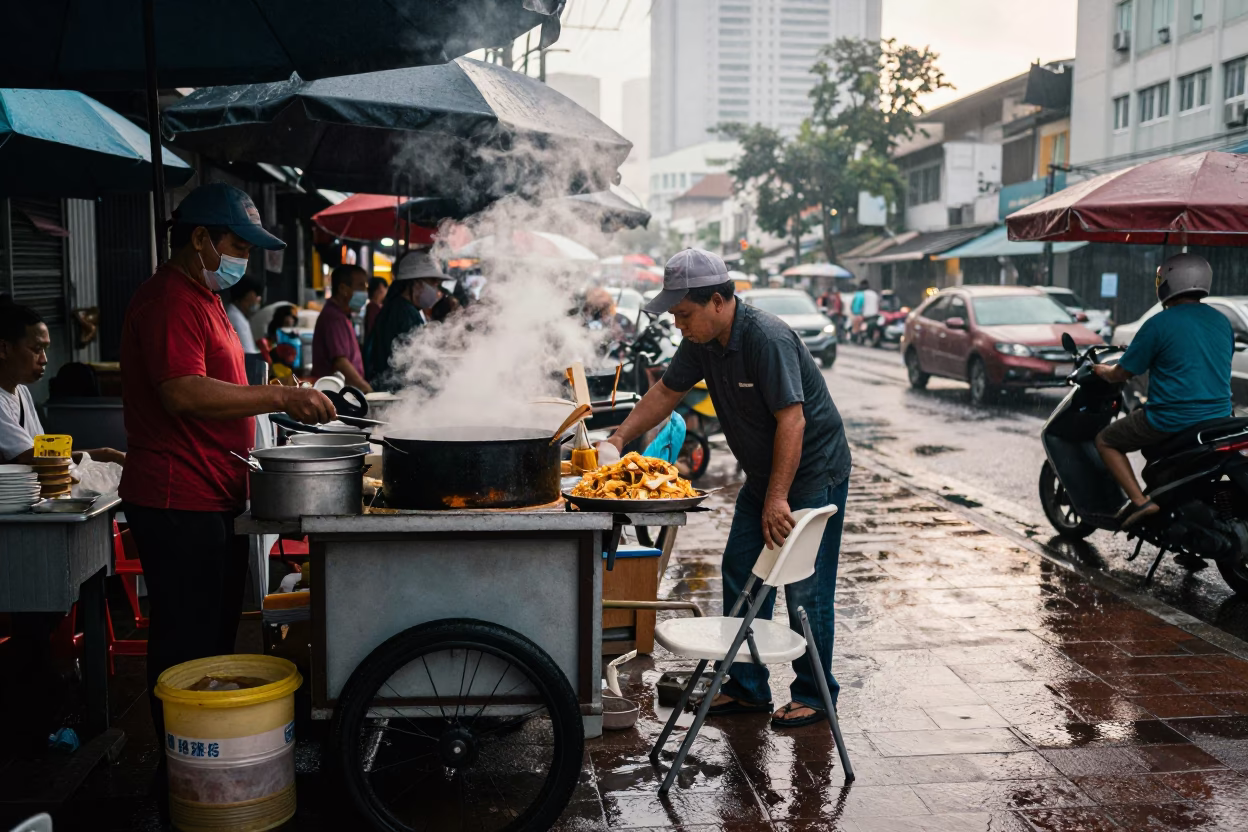 Kway Teow in Kuala Lumpur in in Kuala Lumpur, Malaysia