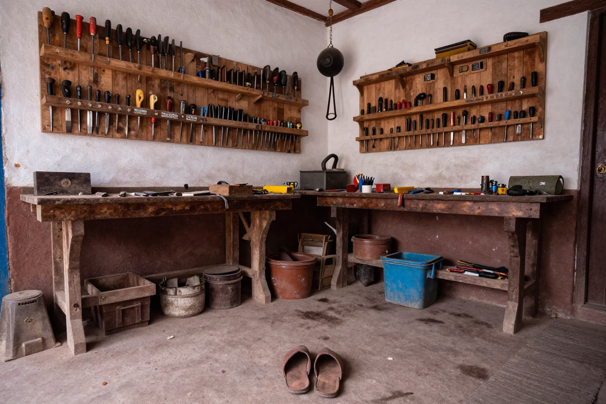 La Paz Craftsman Workspace in in La Paz, Bolivia