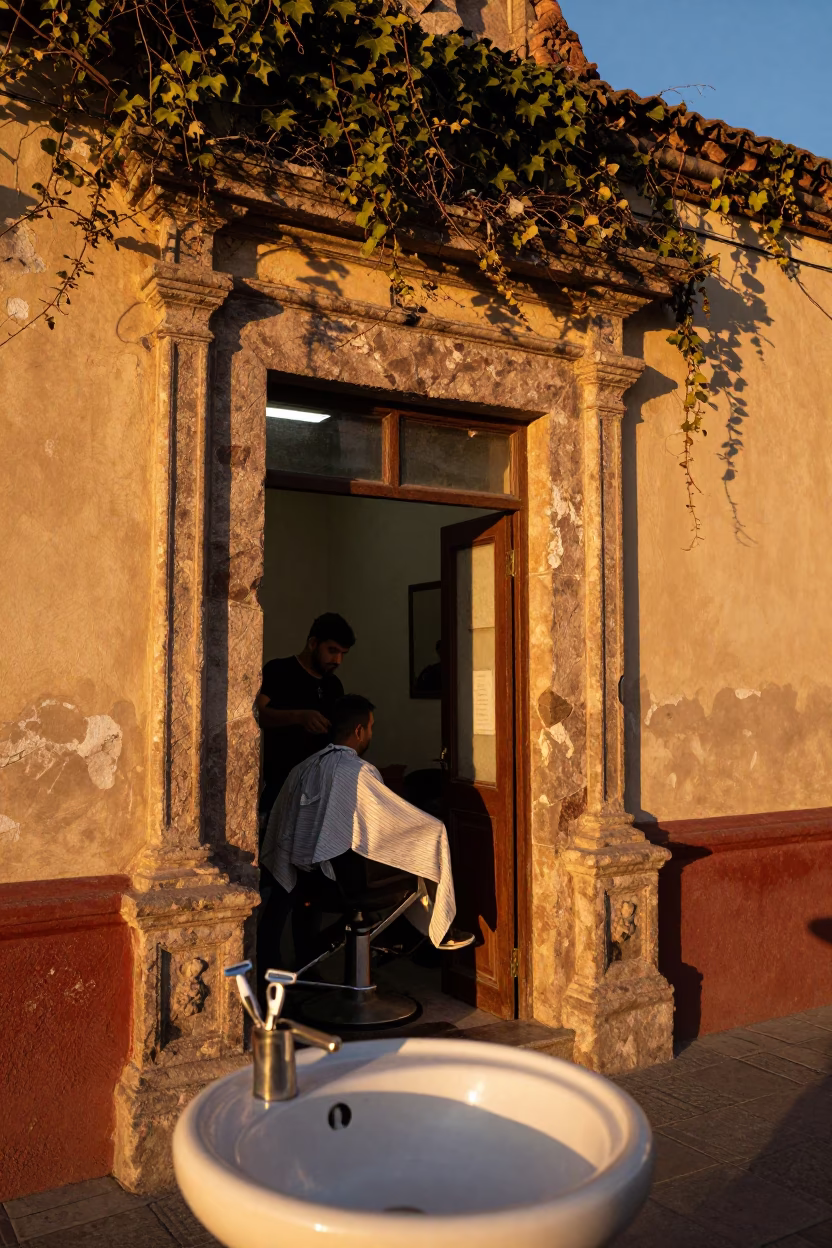 La Paz Shop Doorway in in La Paz, Bolivia
