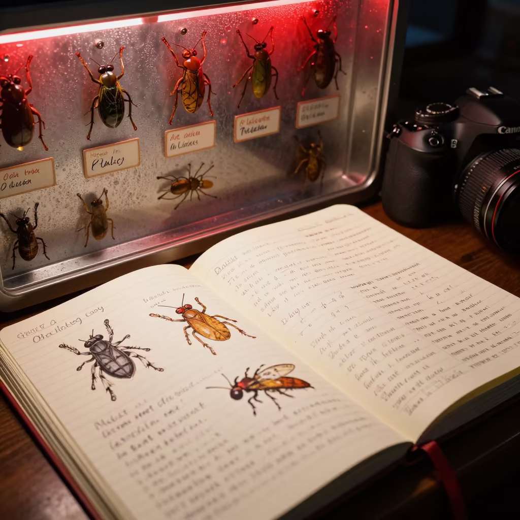 Lakota Biology Notebook Red Light Specimens in in Lakota