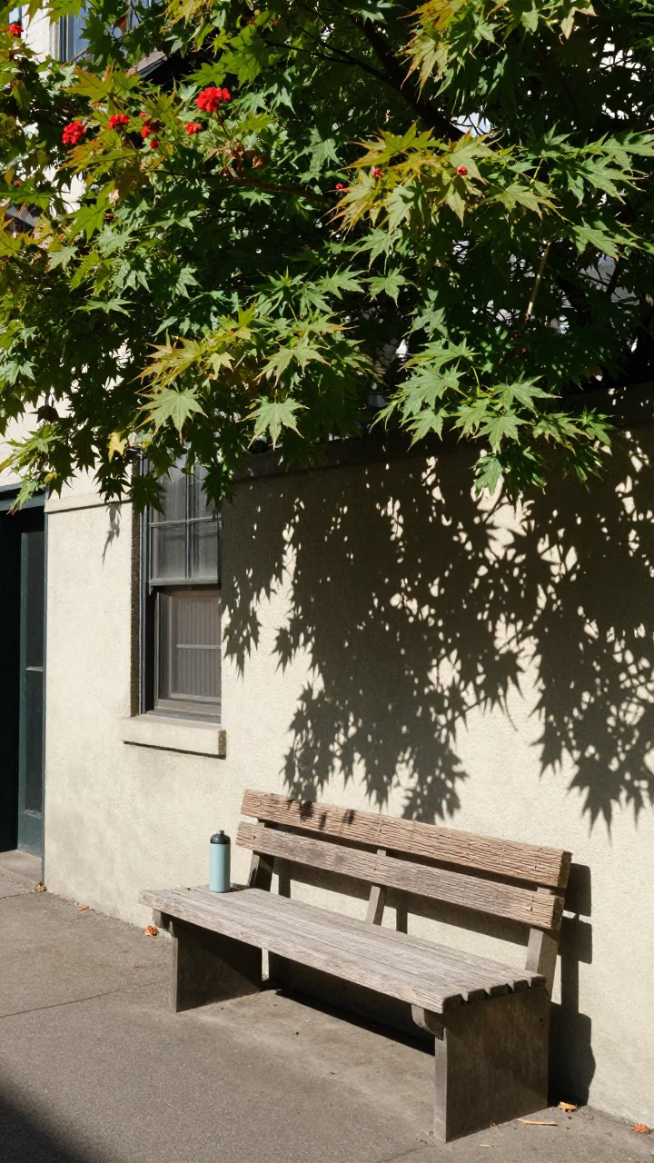 Laneway Bench in Portland in in Portland, Oregon, United States