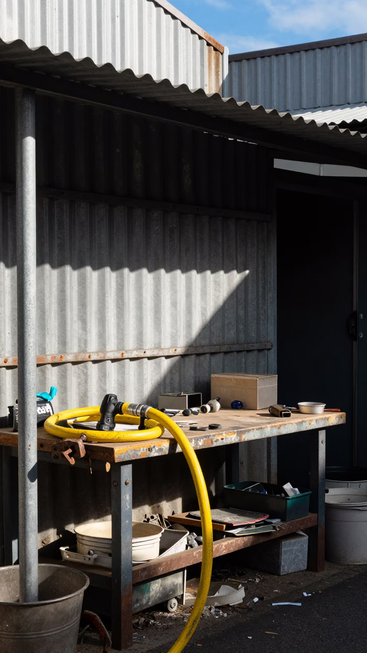 Laneway Workbench in Melbourne in in Melbourne, Victoria, Australia