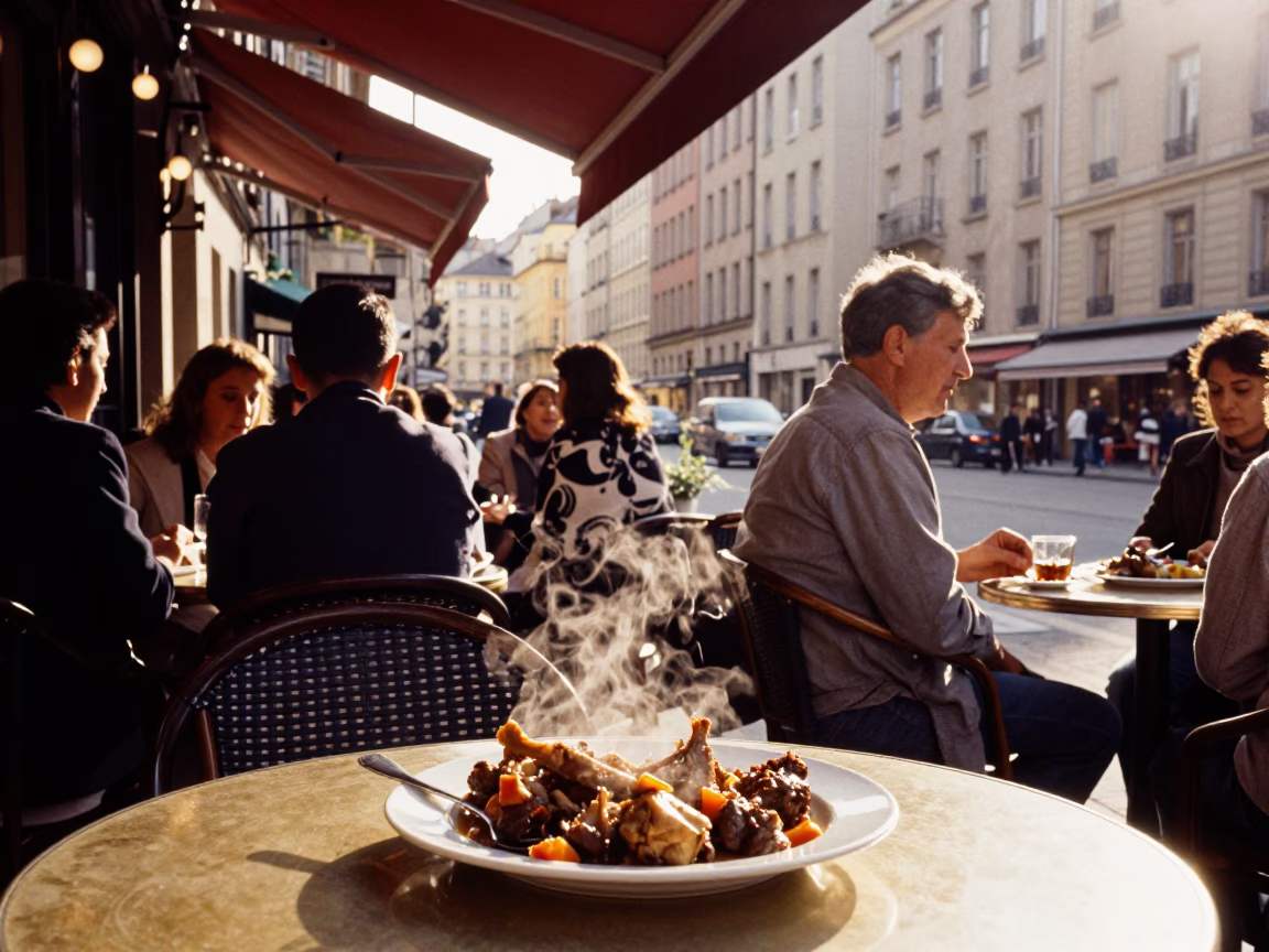 Late Afternoon at Clear Late-afternoon Light in Lyon in in Lyon, France