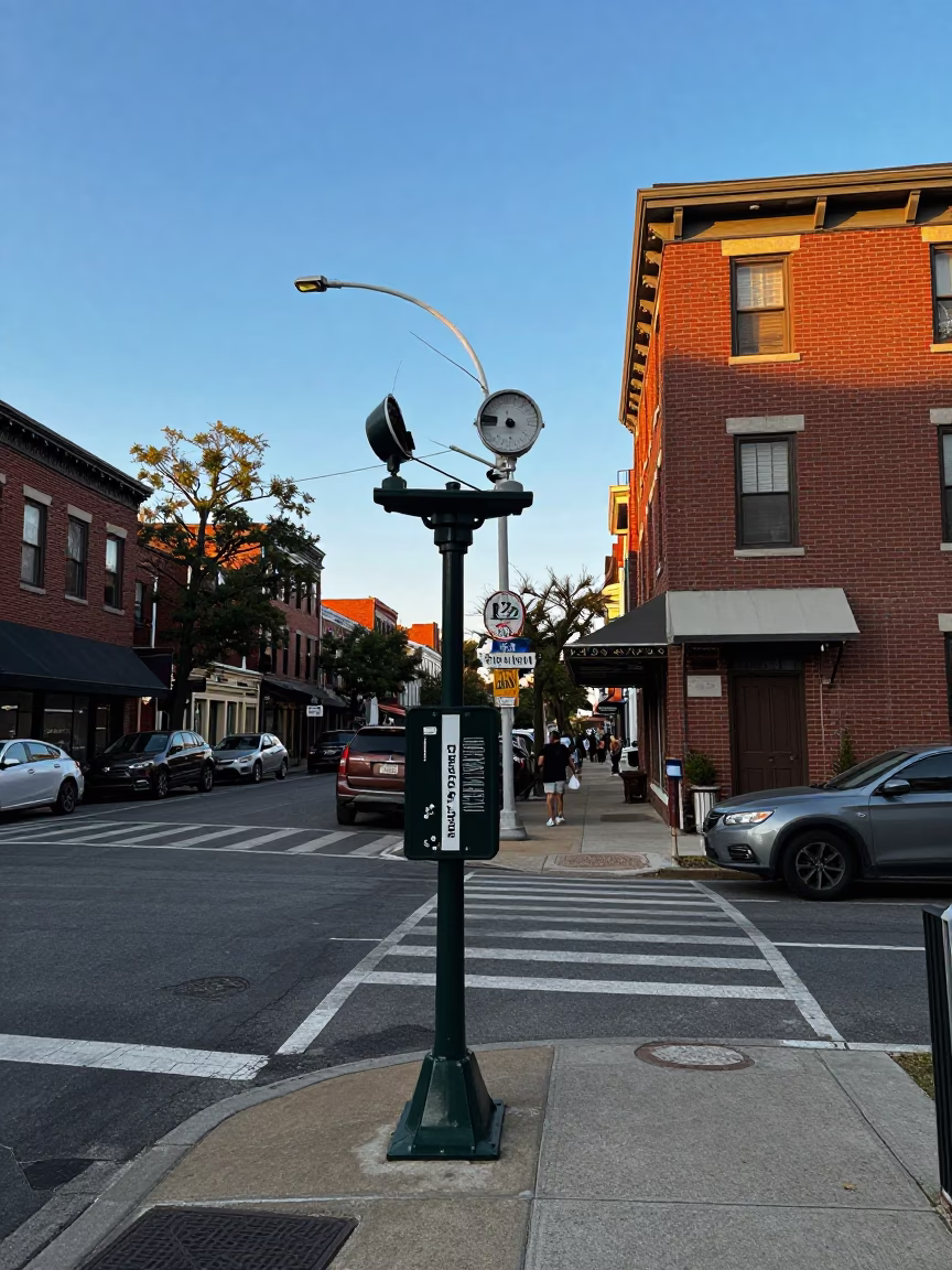 Late Afternoon at Clear Late-afternoon Light in Philadelphia in in Philadelphia, Pennsylvania, United States