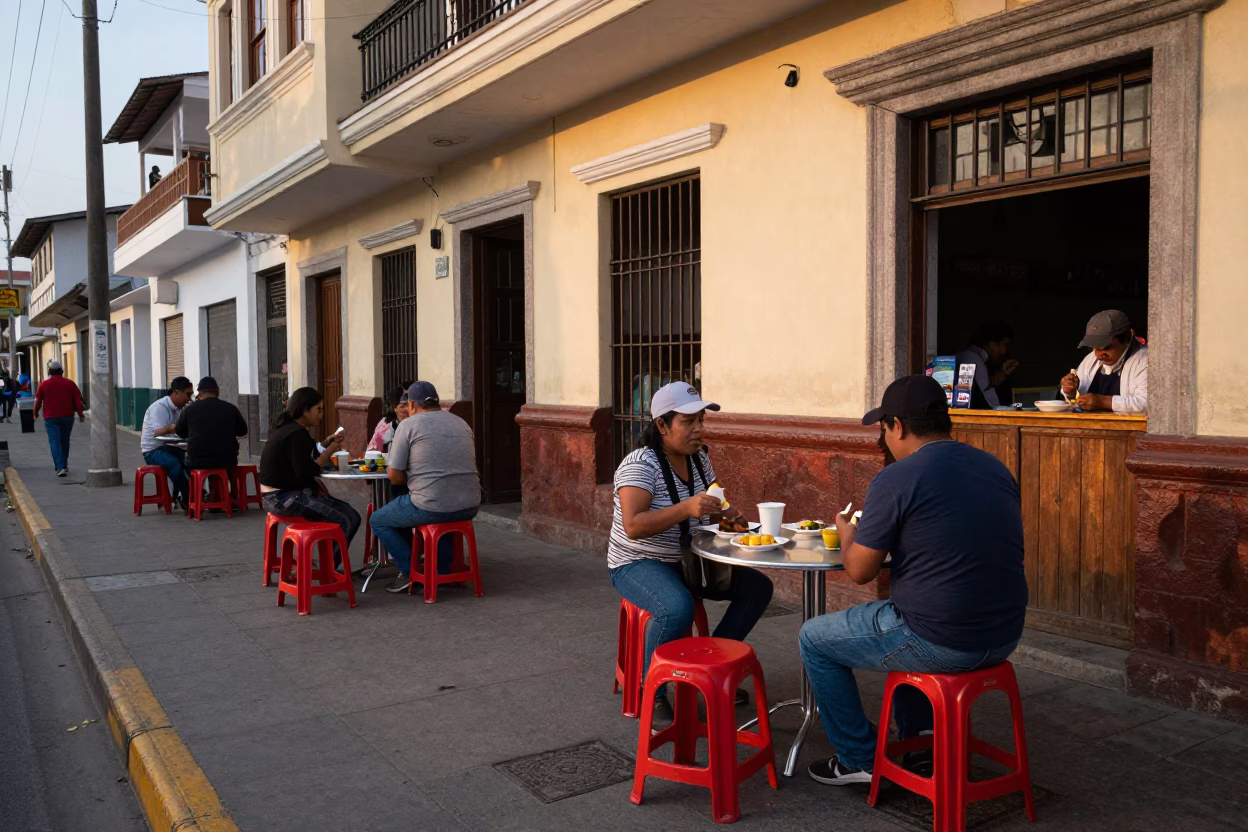 Late Afternoon at The Late Afternoon Light in Lima in in Lima, Peru