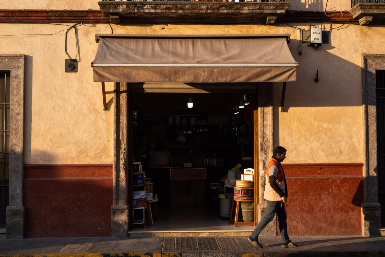 Late Afternoon at The Late Afternoon Light in Mexico City in in Mexico City, Mexico