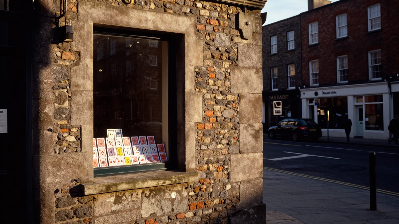 Late Afternoon in Dublin at The Late Afternoon Light in in Dublin, Ireland
