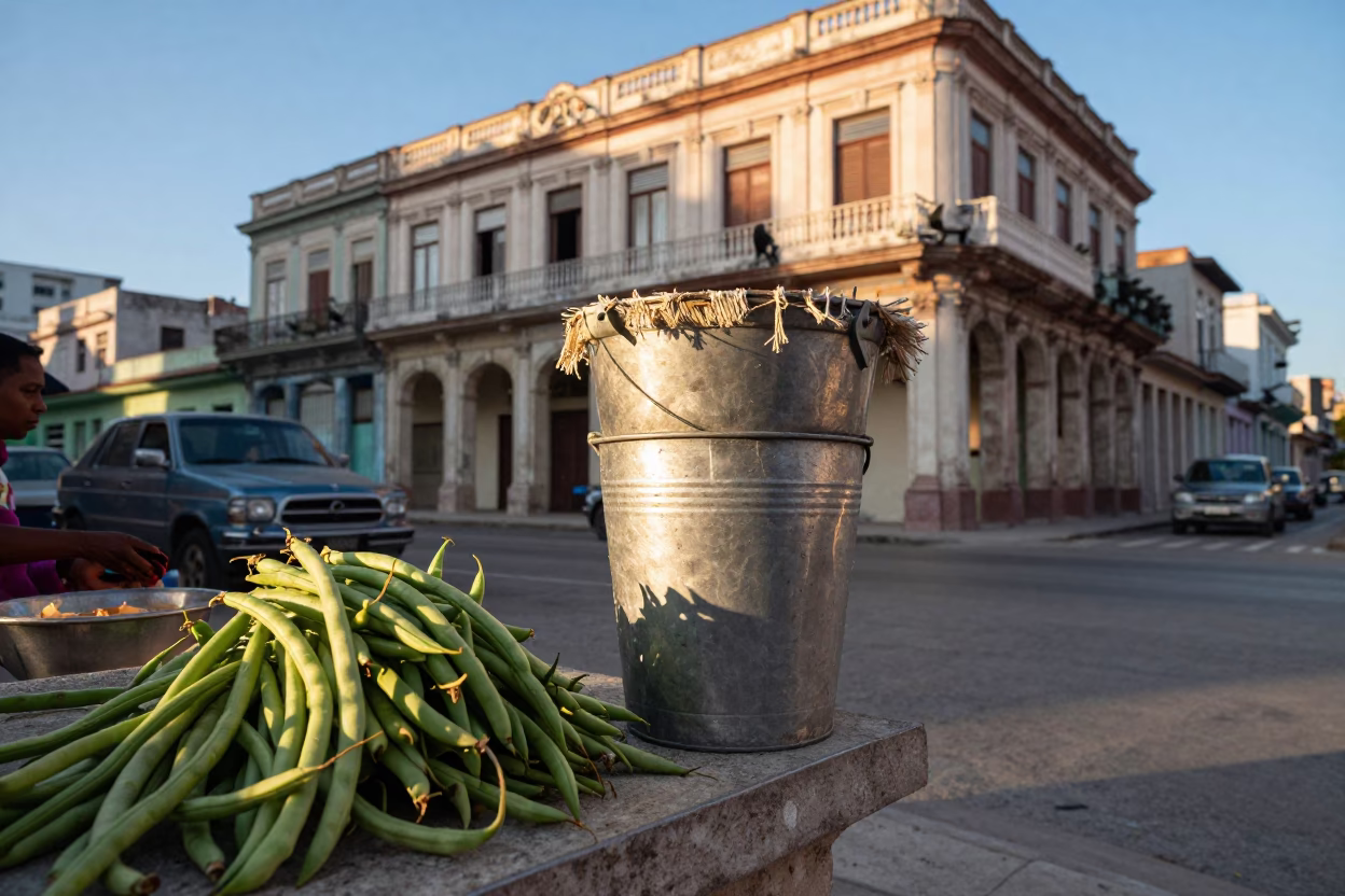 Late Afternoon in Havana at Clear Late-afternoon Light in in Havana, Cuba