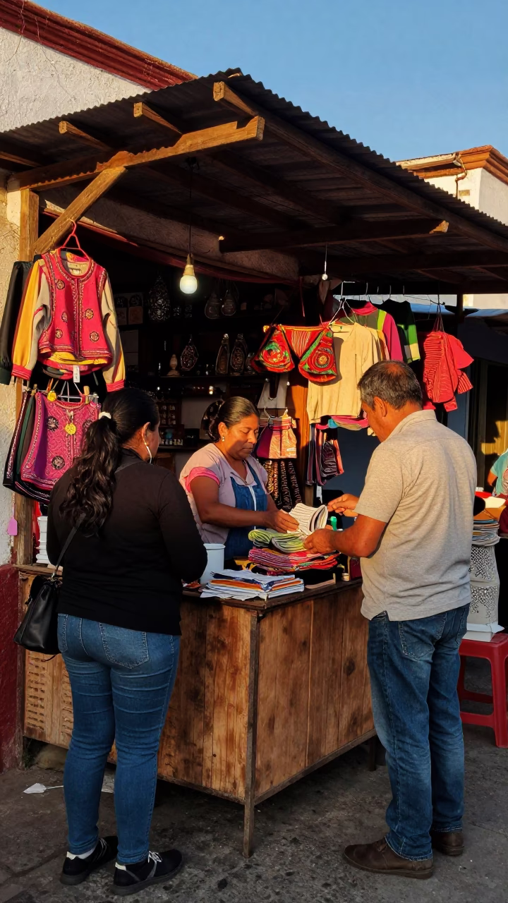 Late Afternoon in Merida at The Late Afternoon Light in in Merida, Mexico