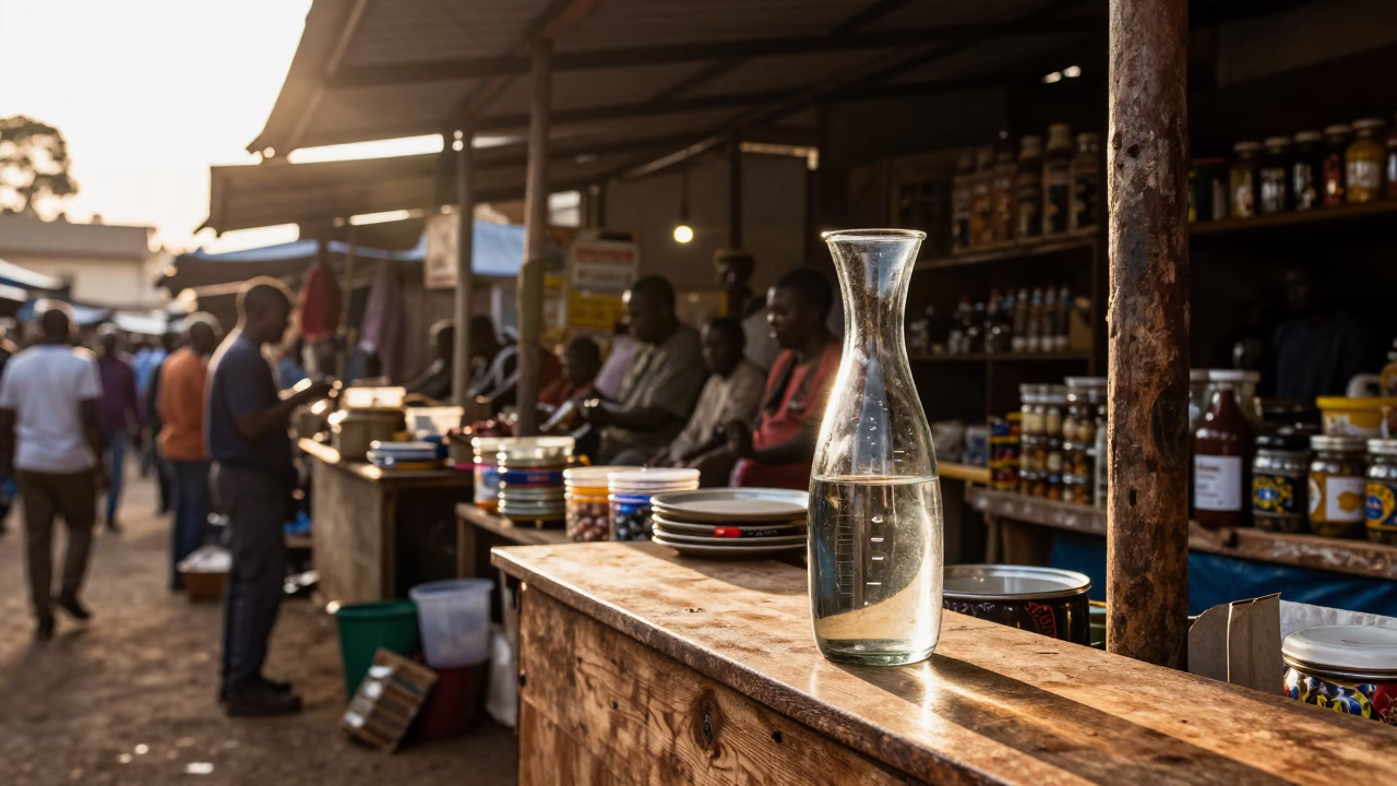 Late Afternoon in Nairobi at The Late Afternoon Light in in Nairobi, Kenya