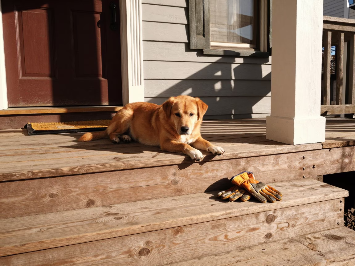 Late Afternoon Light on Gloves in in Nashville, Tennessee, United States