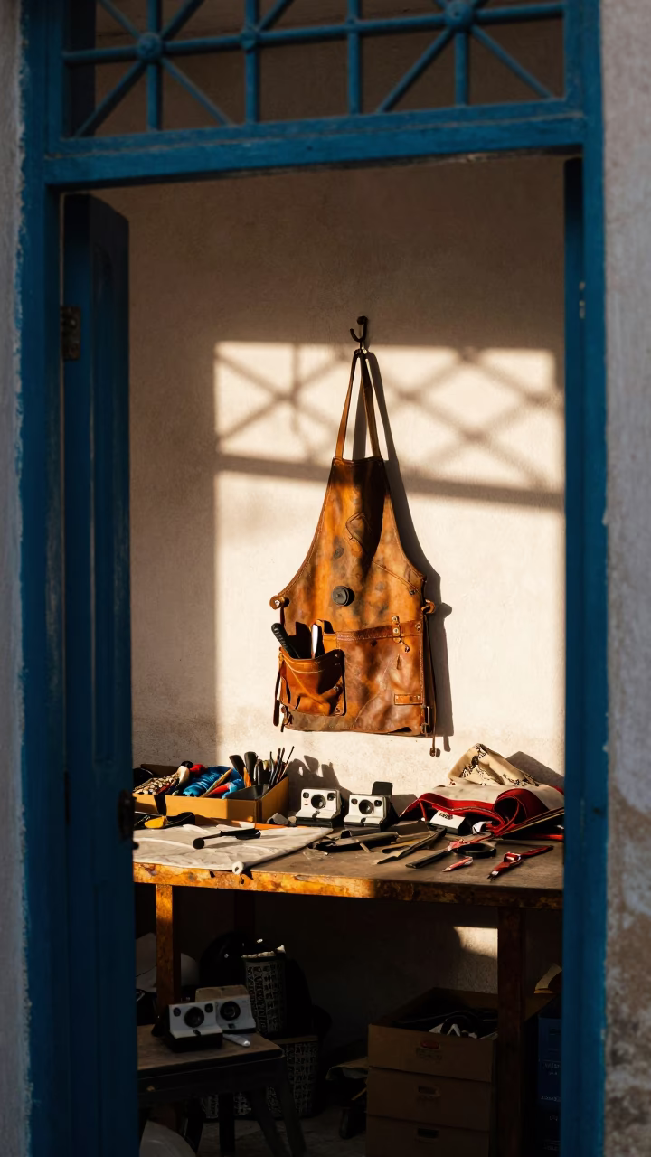 Late Afternoon Light on Workshop in Tunis in in Tunis, Tunisia