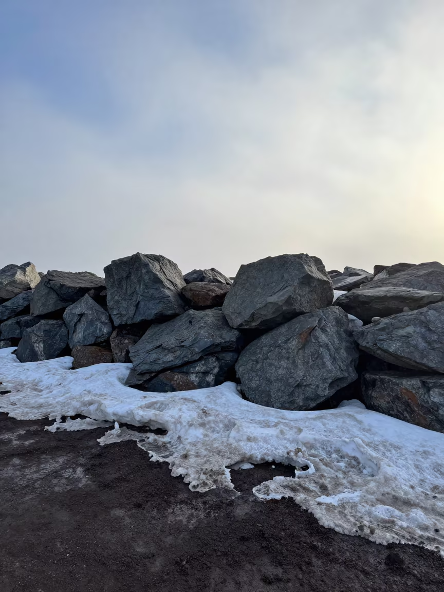 Late Afternoon Moraine Wall Near Helsinki in near Helsinki