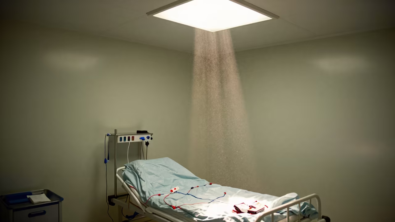 Late Afternoon Recovery Bay Dakar in in a surgical prep area in Plateau, Dakar