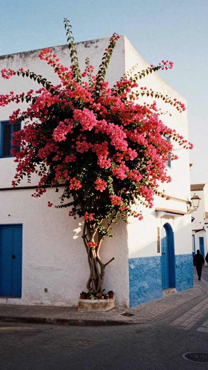Late Morning at The Late Morning Light in Essaouira in in Essaouira, Morocco