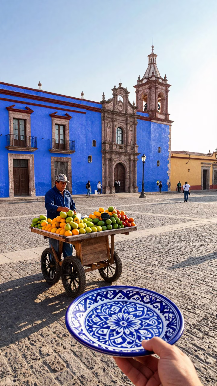 Late Morning at The Late Morning Light in Merida in in Merida, Mexico