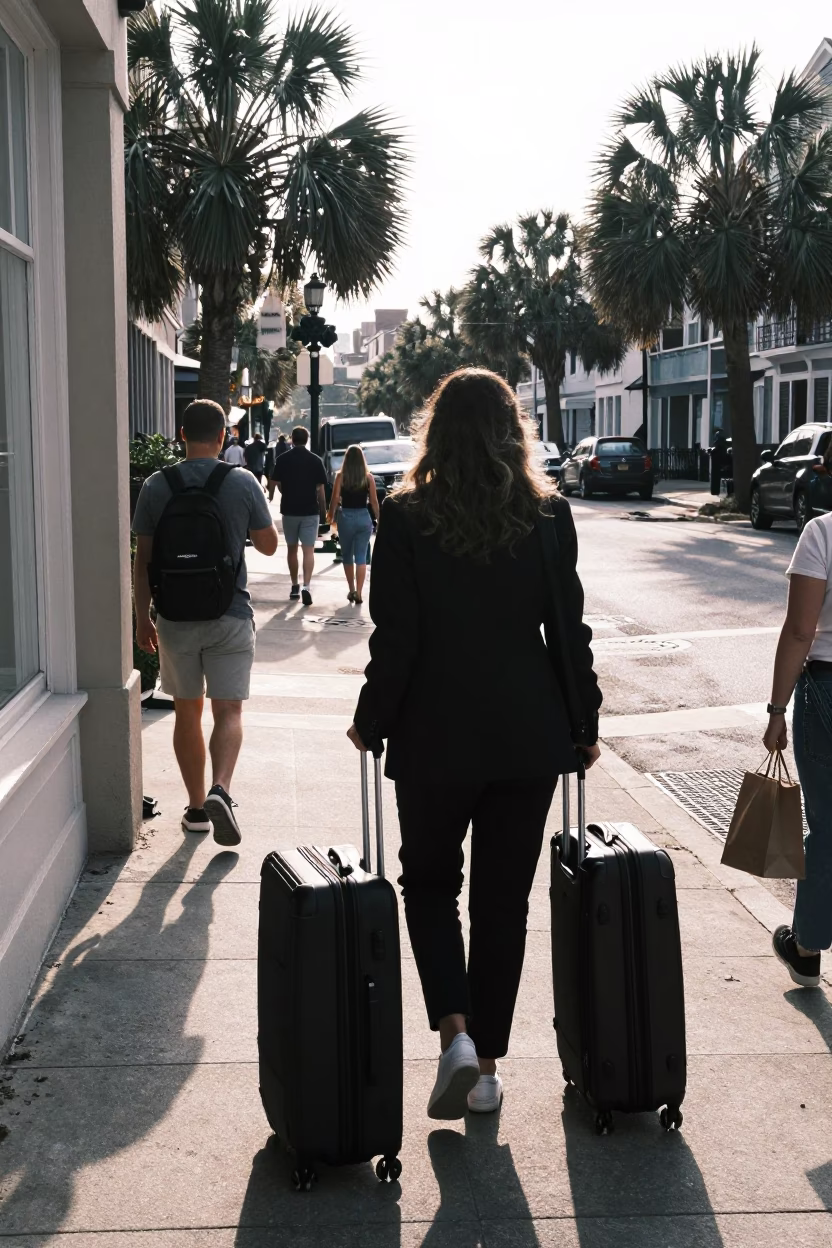 Late Morning in Charleston at The Late Morning Light in in Charleston, South Carolina, United States