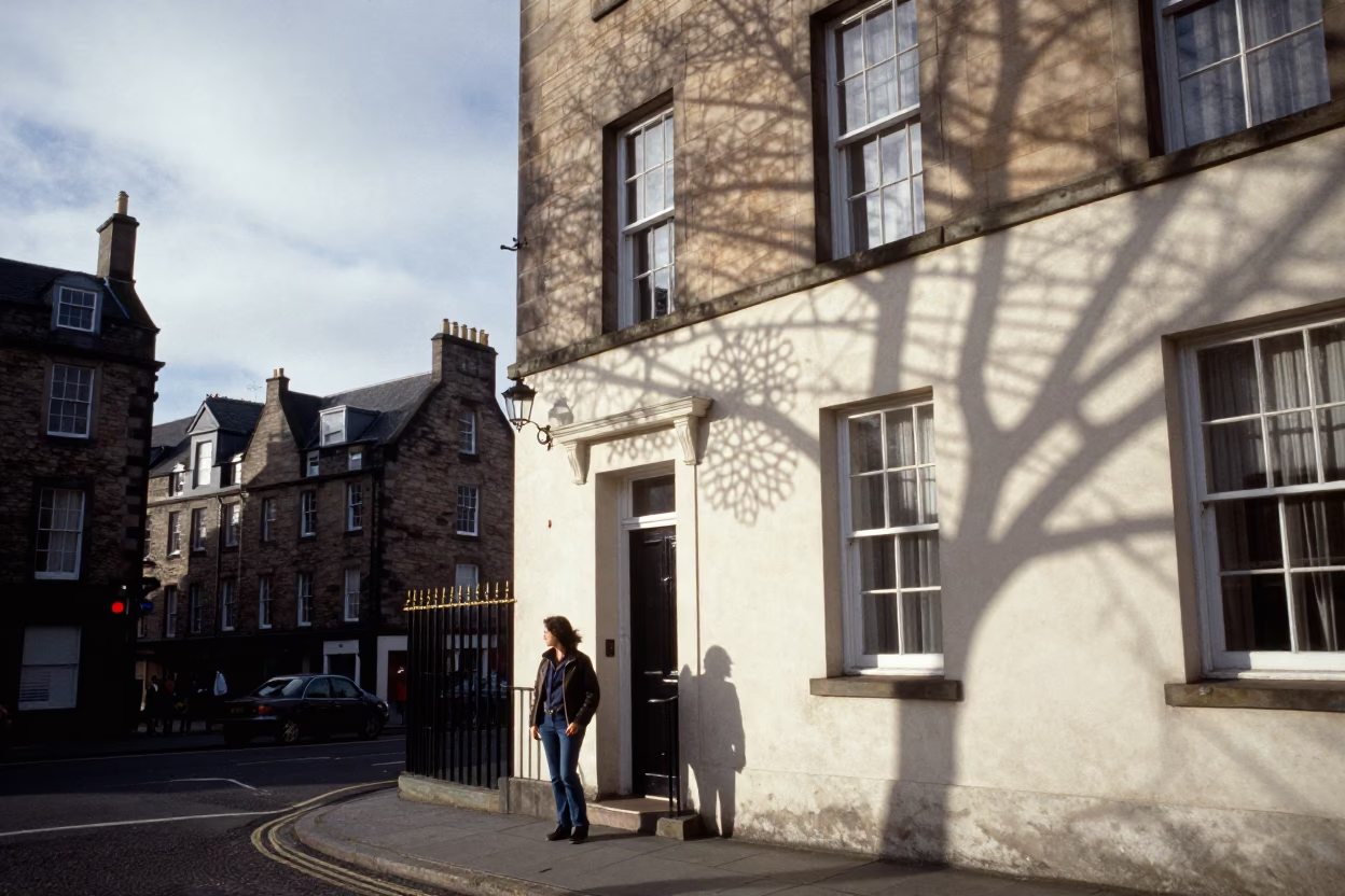 Late Morning in Edinburgh at The Late Morning Light in in Edinburgh, United Kingdom