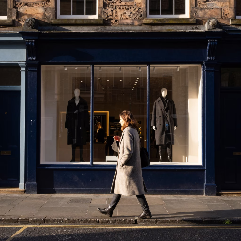 Late Morning in Edinburgh at The Late Morning Light in in Edinburgh, United Kingdom