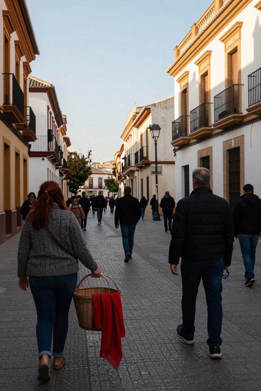 Late Morning in Granada at The Late Morning Light in in Granada, Spain