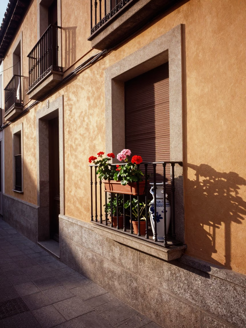 Late Morning in Madrid at The Late Morning Light in in Madrid, Spain
