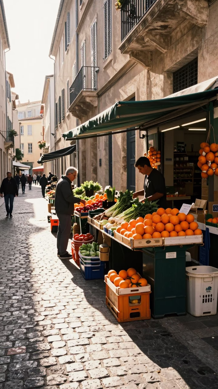 Late Morning in Marseille at The Late Morning Light in in Marseille, France