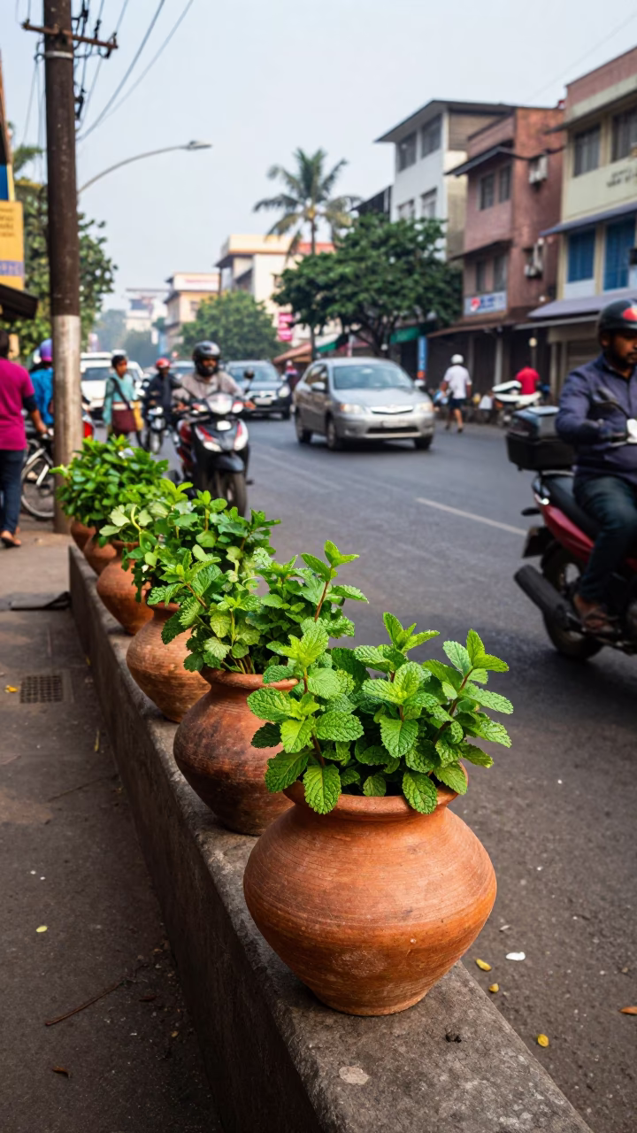 Late Morning in Mumbai at The Late Morning Light in in Mumbai, India