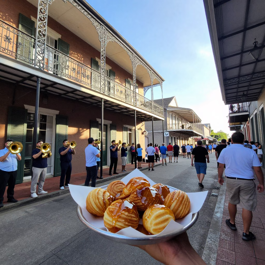 Late Morning in New Orleans at The Late Morning Light in in New Orleans, Louisiana, United States