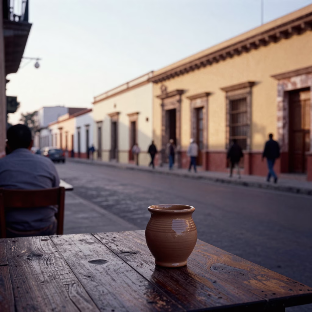 Late Morning in Oaxaca at The Late Morning Light in in Oaxaca, Mexico