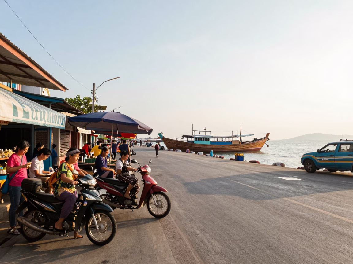 Late Morning in Phuket at The Late Morning Light in in Phuket, Thailand