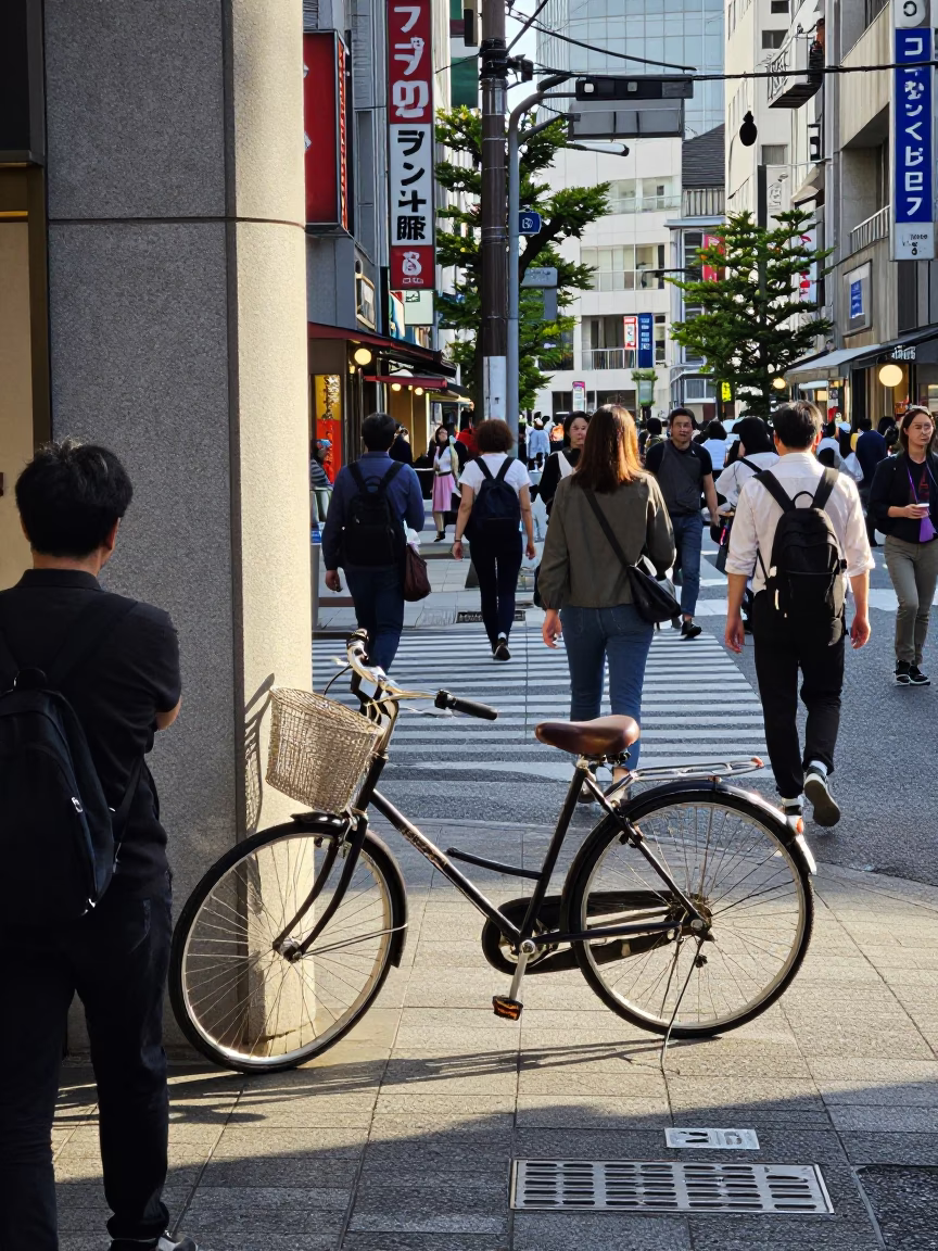Late Morning in Tokyo at The Late Morning Light in in Tokyo, Japan