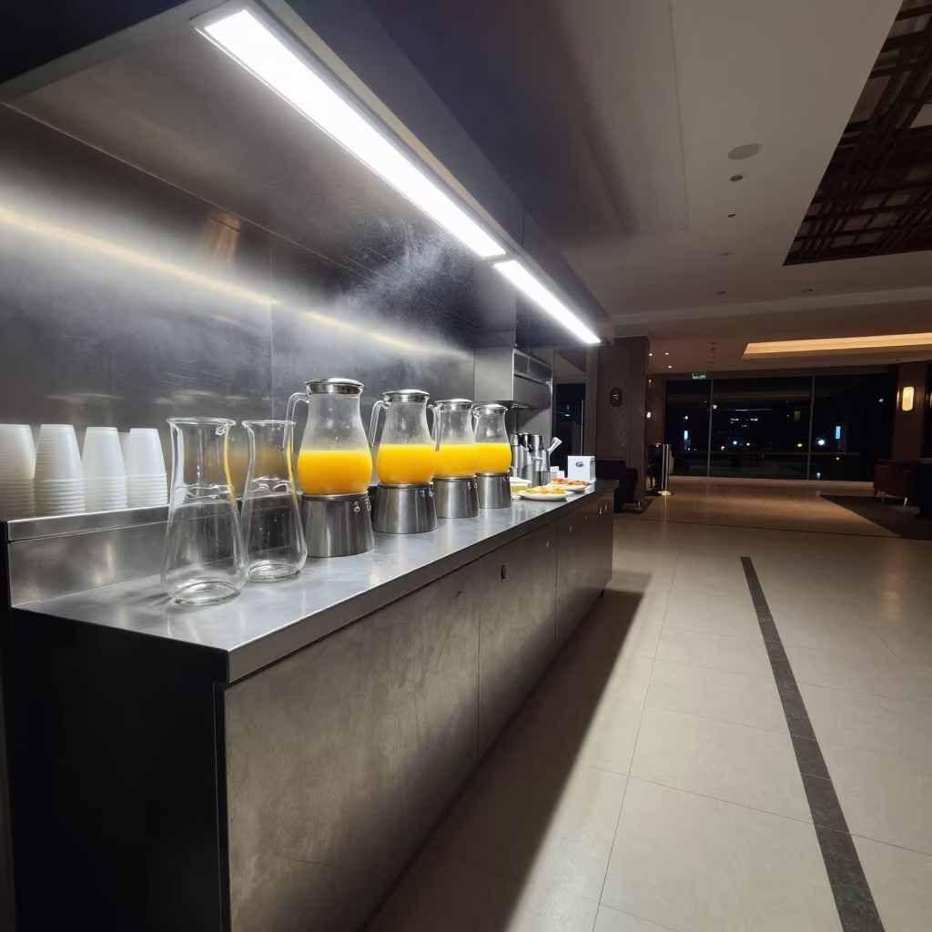 Late Night Juice Station Sharjah Hotel Lobby in inside a hotel lobby in Sharjah