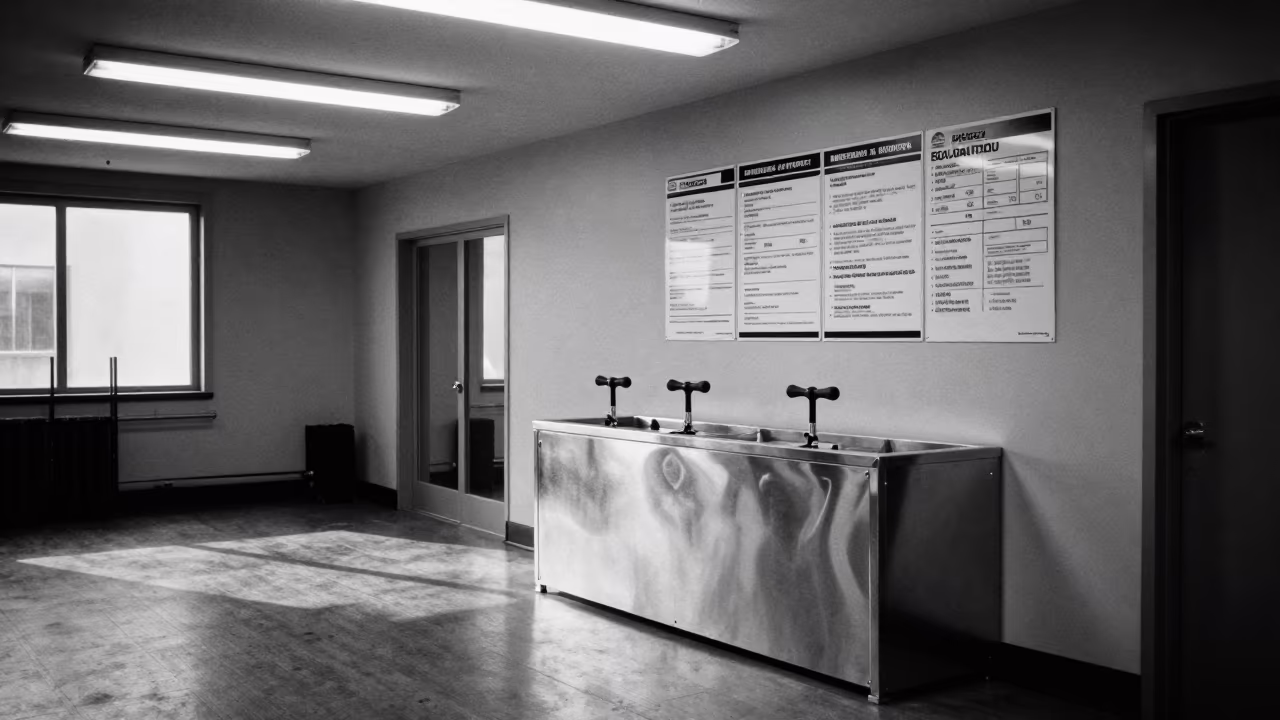 Late Night Rowing Handle Station Near Merca in inside a yoga studio before the session begins near Merca