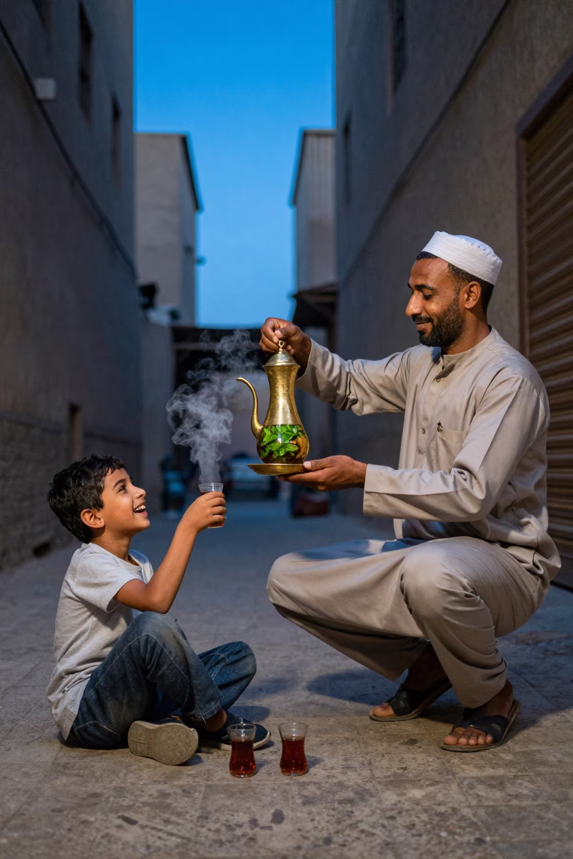 Laughing Child in Cairo in in Cairo, Egypt