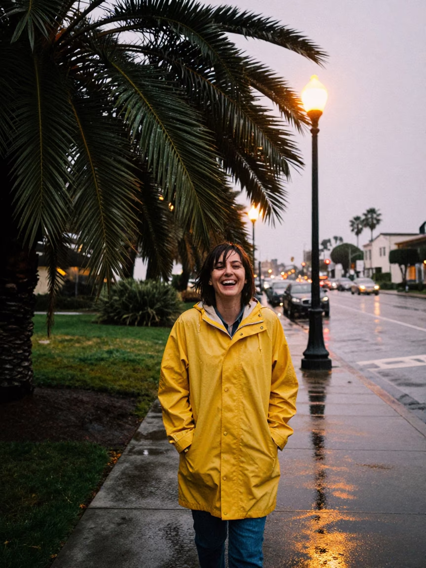 Laughing Woman in San Diego in in San Diego, California, United States