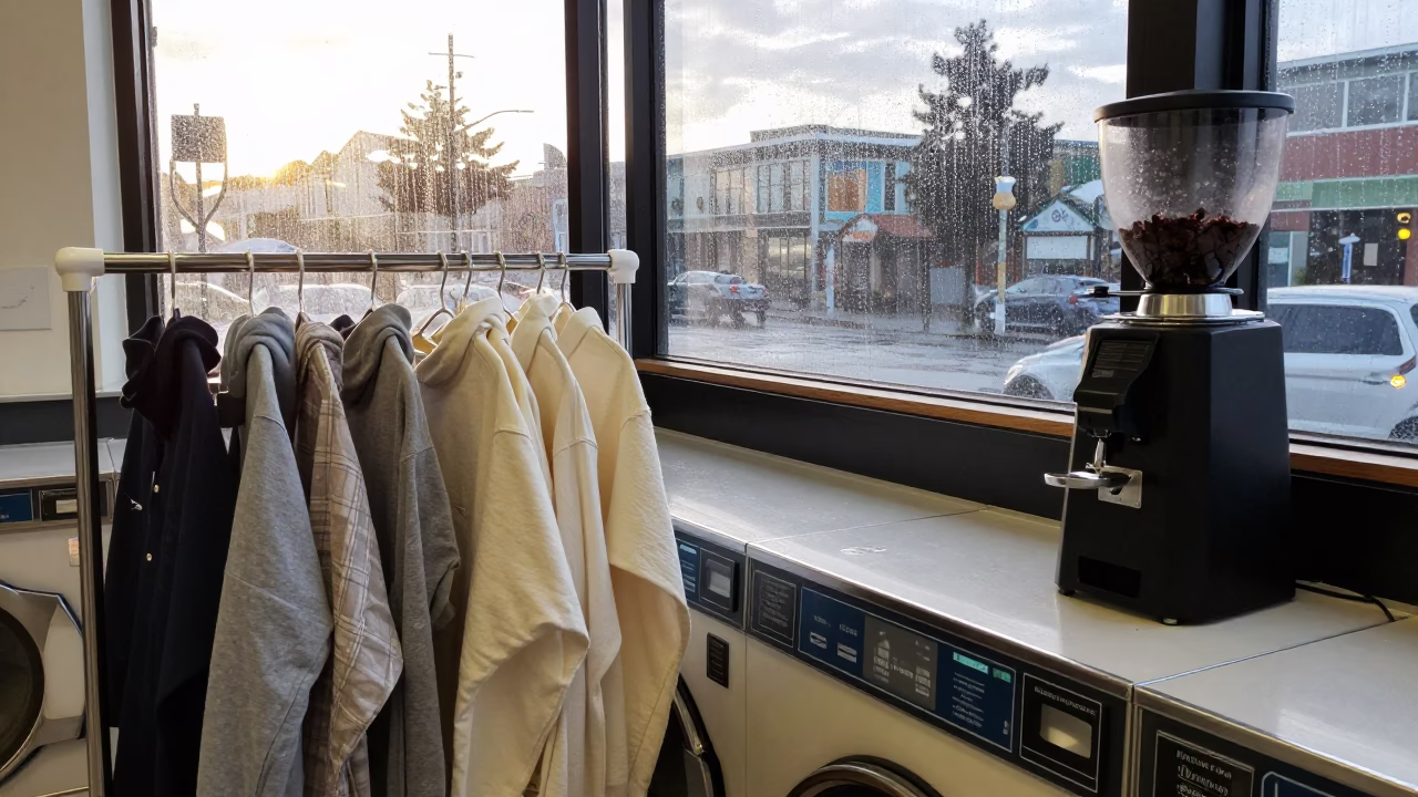 Laundromat Counter in Seattle in in Seattle, Washington, United States