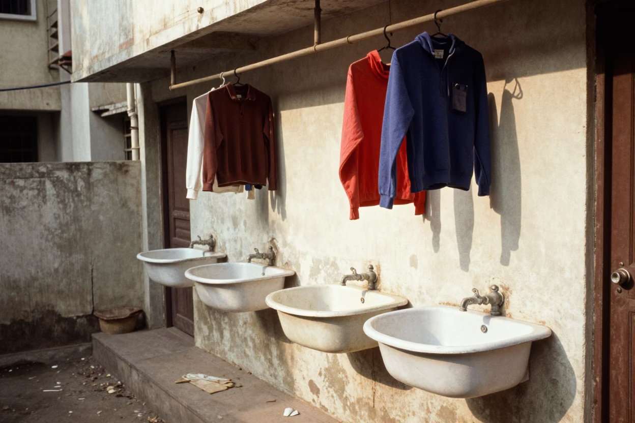 Laundry Area in Hyderabad in in Hyderabad, India