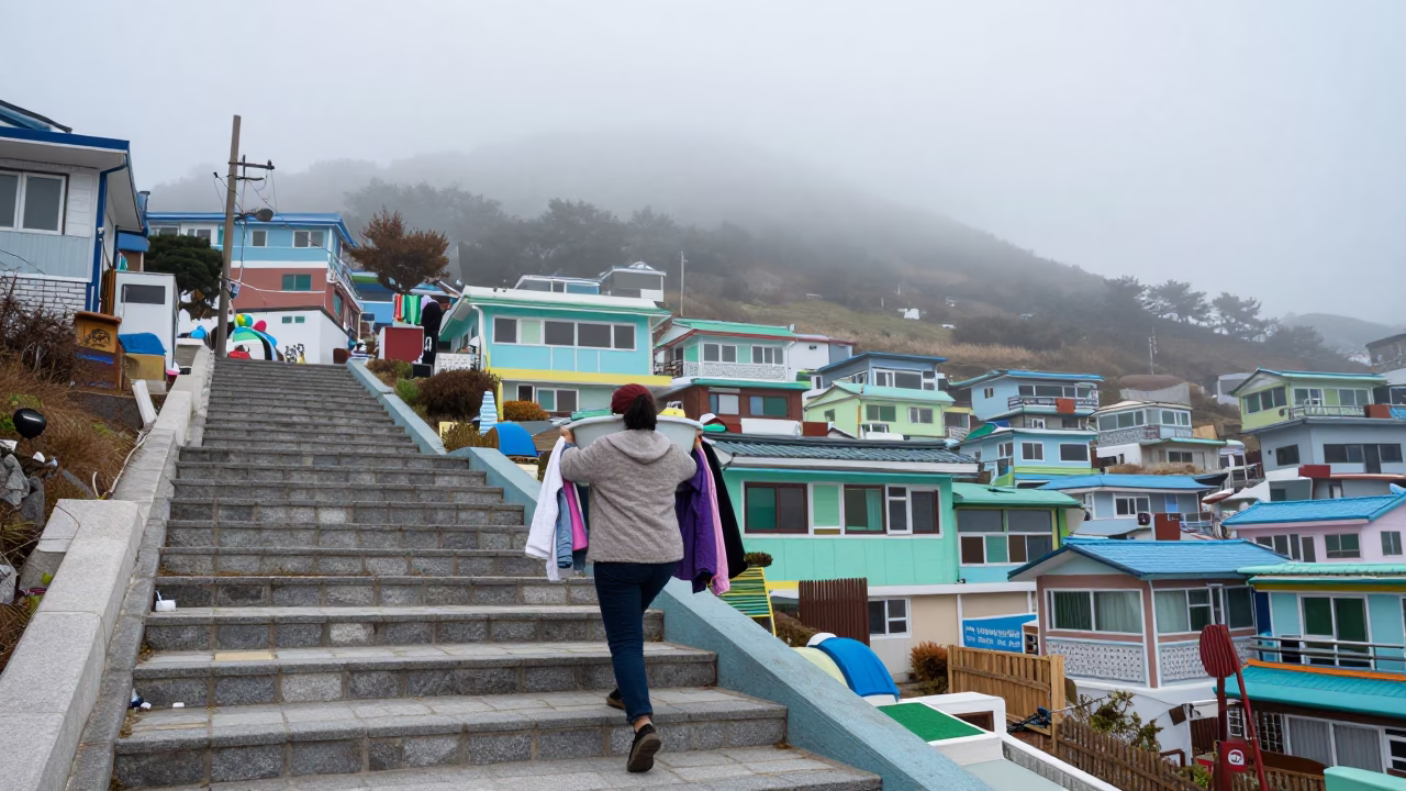 Laundry Basin in Busan in in Busan, South Korea