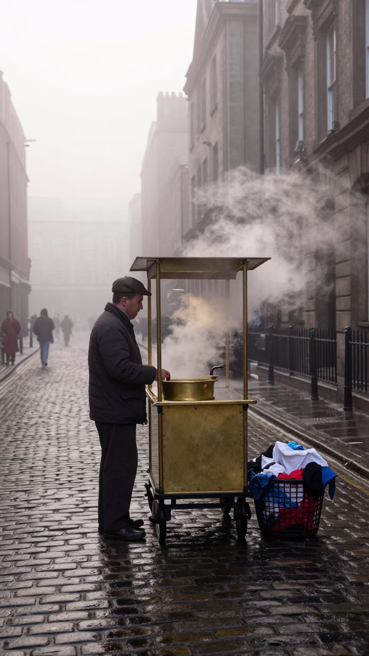 Laundry Basket in Liverpool in in Liverpool, United Kingdom