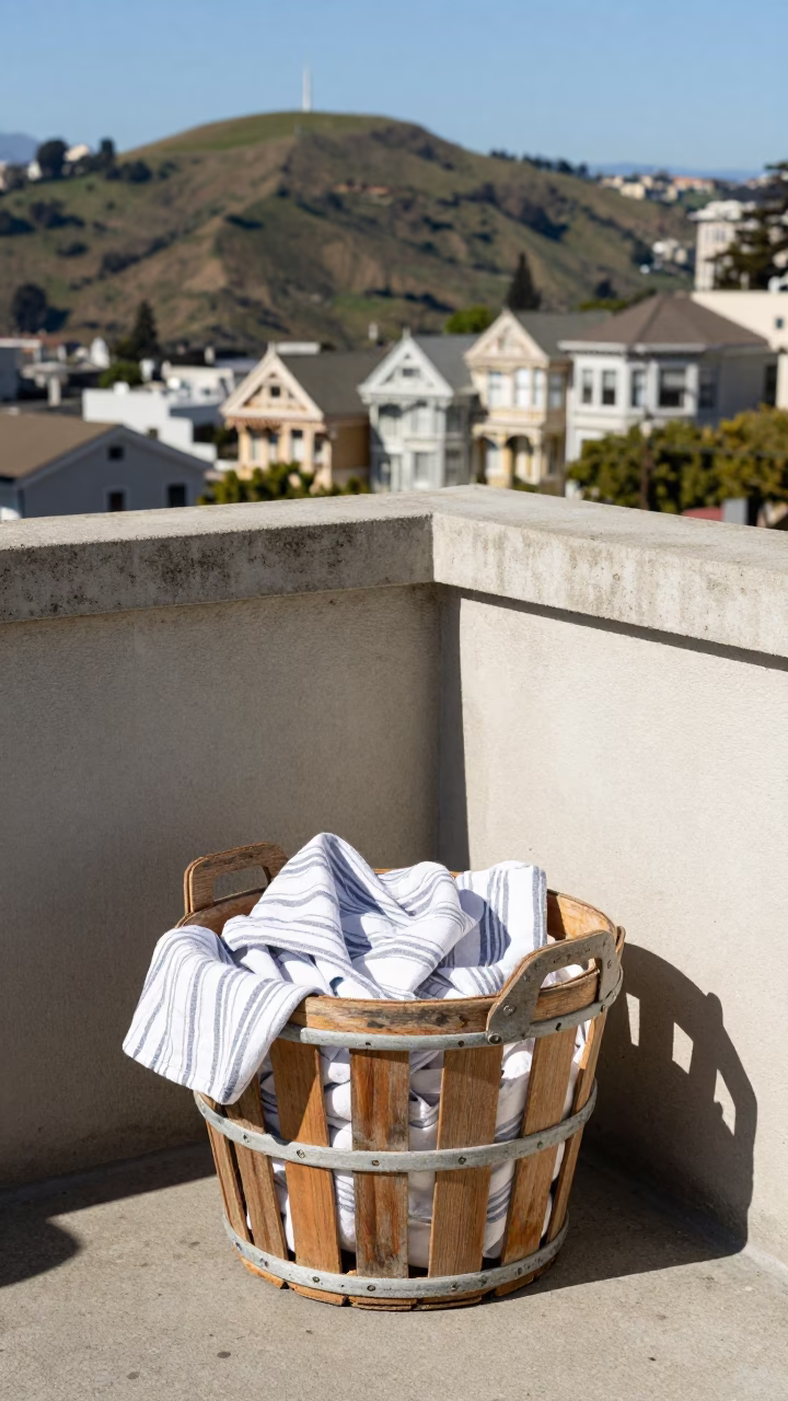 Laundry Basket in San Francisco in in San Francisco, United States