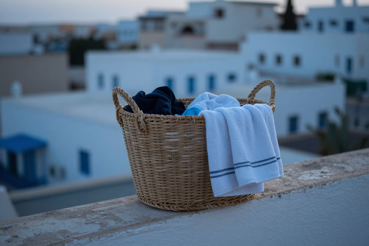Laundry Basket in Tunis in in Tunis, Tunisia