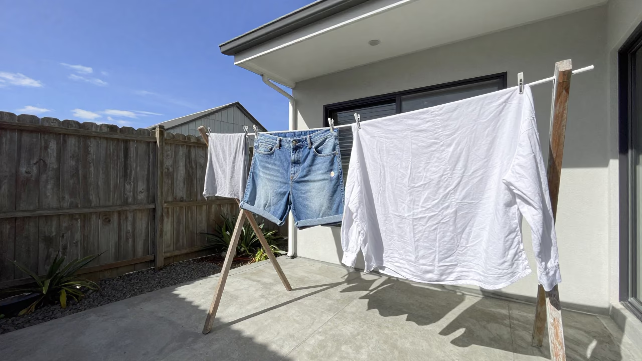 Laundry Drying in Christchurch in in Christchurch, New Zealand
