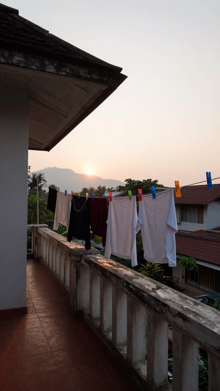 Laundry in Chiang Mai in in Chiang Mai, Thailand