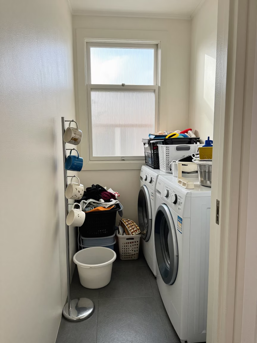 Laundry Nook in Adelaide in in Adelaide, South Australia, Australia